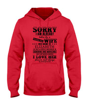 Load image into Gallery viewer, Gift For Husband I Love Here Forever And Always Hoodie
