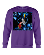 Load image into Gallery viewer, Lovely Phone Case Twinkling Blue Heart Gift For Parrots Lovers Sweatshirt

