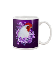 Load image into Gallery viewer, Chicken Floral Background  Special Custom Design Mug
