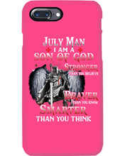 Load image into Gallery viewer, July Man Son Of God Birthday Meaningful Gift For Men Phone case
