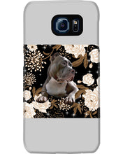 Load image into Gallery viewer, Gift For Dog Lovers Pitbull Bright Peonies Phone case

