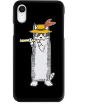 Load image into Gallery viewer, Cat Plays Flute Special Custom Design For Music Lovers Phone case
