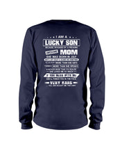 Load image into Gallery viewer, Gift For Son Who Raised By A Freaking Awesome July Mom She's A Bit Crazy Unisex Long Sleeve
