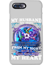 Load image into Gallery viewer, Hummingbird My Husband My Guardian Angel Gift For Angel Husband Phone case

