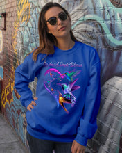 Load image into Gallery viewer, Hummingbirds Heart Shaped I Am A Simple Woman Gift For Mom Sweatshirt
