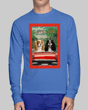 Load image into Gallery viewer, Cavalier Happy Holiday Gift For Dog Lovers Unisex Long Sleeve
