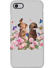 Load image into Gallery viewer, Gift For Dog LoversChesapeake Bay Retriever With Peonies Phone case
