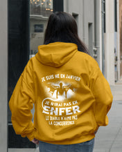 Load image into Gallery viewer, Je Suis Né El En   Jarvier   Enfer Le Diable N Aime Pas Birthday Gift Hoodie

