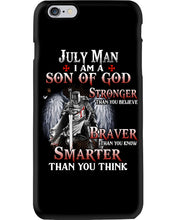 Load image into Gallery viewer, July Man Son Of God Birthday Meaningful Gift For Men Phone case
