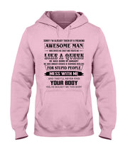 Load image into Gallery viewer, I'm Already Taken By January Freaking Awesome Man For Birthday Gift Hoodie
