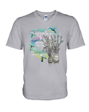 Load image into Gallery viewer, Hummingbird You Are At Peace Gift For Birds Lovers Guys V-Neck
