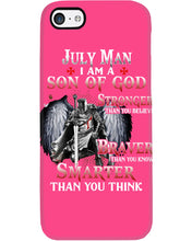 Load image into Gallery viewer, July Man Son Of God Birthday Meaningful Gift For Men Phone case
