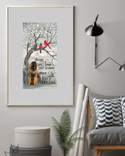 Load image into Gallery viewer, Labrador Retriever Walks Beside Us Everyday Unique Custom Design Vertical Poster
