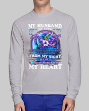 Load image into Gallery viewer, Hummingbird My Husband My Guardian Angel Gift For Angel Husband Unisex Long Sleeve
