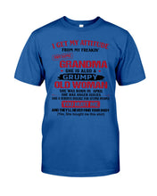 Load image into Gallery viewer, I Get My Attitude From My Freakin' Awesome Grandma Who Was Born In April Guys Tee
