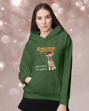 Load image into Gallery viewer, A True Friend Loves Paws On My Heart Gift For Dog Lovers Hoodie
