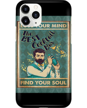 Load image into Gallery viewer, Lose Your Mind Find Your Soul Gift For Bartender Phone case
