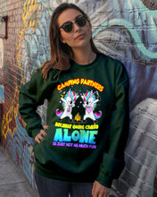 Load image into Gallery viewer, Camping Partners Because Going Crazy Alone Is Just Not As Much Fun Sweatshirt
