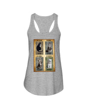 Load image into Gallery viewer, Cat Be Strong When You Are Weak Gift For Cat Lovers Ladies Flowy Tank
