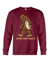 Load image into Gallery viewer, Bigfoot Come And Take It Simple Custom Design Sweatshirt

