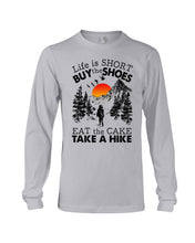 Load image into Gallery viewer, Life Is Short Buy The Shoes Unisex Long Sleeve
