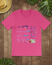 Load image into Gallery viewer, Butterflies When I Miss You I Just Have To Look Inside My Heart Gift For Lover Guys Tee
