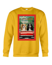 Load image into Gallery viewer, Cavalier Happy Holiday Gift For Dog Lovers Sweatshirt
