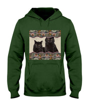 Load image into Gallery viewer, Lovely Phone Case Cute Black Cat Boho Pattern Gift For Cat Lovers Hoodie
