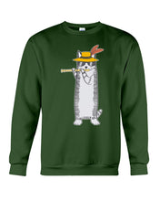 Load image into Gallery viewer, Cat Plays Flute Special Custom Design For Music Lovers Sweatshirt

