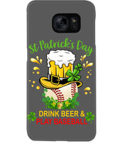 Load image into Gallery viewer, Baseball Drink Beer Day St Patrick's Day Gift For Baseball Lovers Phone case
