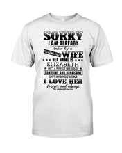 Load image into Gallery viewer, Gift For Husband I Love Here Forever And Always Guys Tee

