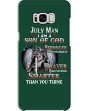 Load image into Gallery viewer, July Man Son Of God Birthday Meaningful Gift For Men Phone case
