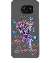 Load image into Gallery viewer, Butterflies Find Joy In The Journey Gift For Daughter Phone case
