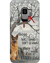 Load image into Gallery viewer, German Shepherd They Walk Beside Us Everyday Special Custom Design Phone case
