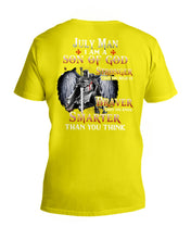 Load image into Gallery viewer, July Man Son Of God Birthday Meaningful Gift For Men Guys V-Neck
