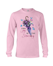 Load image into Gallery viewer, Butterflies Find Joy In The Journey Gift For Daughter Unisex Long Sleeve
