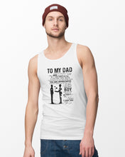 Load image into Gallery viewer, Giving For  Dad Let You Know You're Appreciated  Custom Design Unisex Tank Top
