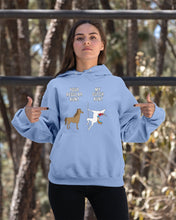 Load image into Gallery viewer, Funny Unicorn Difference Between Your Regular Aunt And My Dutch Aunt Hoodie
