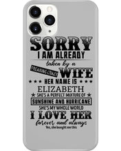 Load image into Gallery viewer, Gift For Husband I Love Here Forever And Always Phone case
