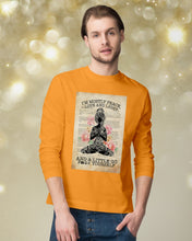 Load image into Gallery viewer, I'm Mostly Peace Love And Light Yoga Gift For Yoga Lovers Unisex Long Sleeve
