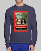 Load image into Gallery viewer, Cavalier Happy Holiday Gift For Dog Lovers Unisex Long Sleeve
