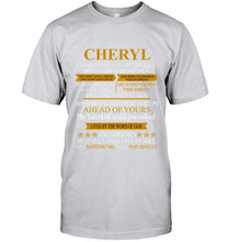 Load image into Gallery viewer, Cheryl Custom Name Gift A Warrior's Mentality With A Poet's Soul Guys Tee
