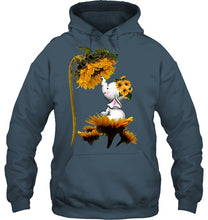 Load image into Gallery viewer, Elephant Sunflower Special Custom Design For Cute Girls Hoodie
