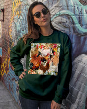 Load image into Gallery viewer, Lovely Phone Case With Flowers Gift For Chicken Lovers Sweatshirt
