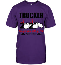 Load image into Gallery viewer, 2020 The Year When Shit Got Real Quarantined Gift For Trucker Guys Tee
