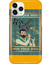 Load image into Gallery viewer, Lose Your Mind Find Your Soul Gift For Bartender Phone case
