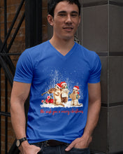Load image into Gallery viewer, Cats We Wish You A Merry Christmas Gift For Cat Lovers Guys V-Neck
