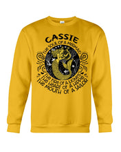 Load image into Gallery viewer, Gift For Cassie Girl The Soul Of A Mermaid Sweatshirt
