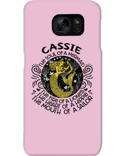 Load image into Gallery viewer, Gift For Cassie Girl The Soul Of A Mermaid Phone case
