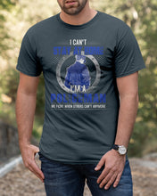 Load image into Gallery viewer, I Can't Stay At Home I'm A Policeman Unique Custom Design Guys Tee
